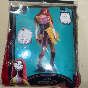 Disney Sally Costume - Red, Yellow, Black